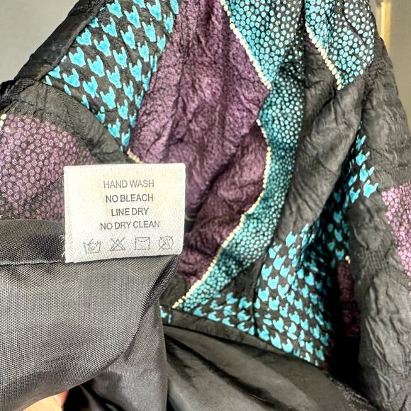 Erin London Vintage Windbreaker Jacket‎ sz M - Picture 4 of 5